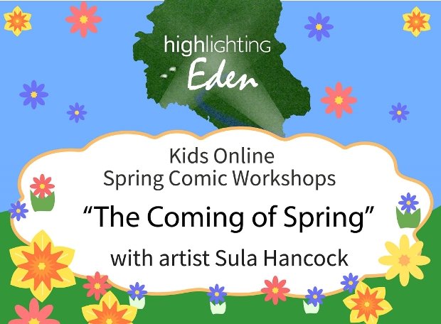 Spring Comic Books Create a Spring-Themed Comic Book Character Workshop with Sula Hancock ...