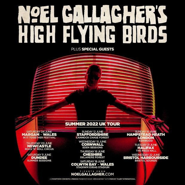 Want tickets for Noel Gallagher's High Flying Birds 2022 UK tour