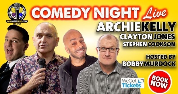 Comedy Night Live With Headliner Archie Kelly | Data Thistle