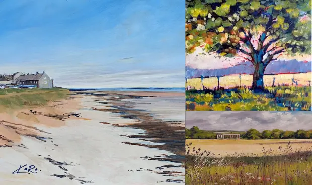 Acrylic Painting Course Data Thistle