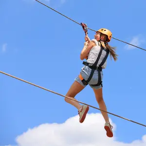 Gripped London: Zip Line & High Ropes Outdoor Adventure at Hobbledown Heath