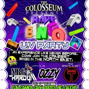 The colosseum RAVE bingo | Data Thistle