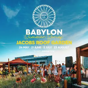 Jacobs Rooftop Cardiff Babylon Rooftop Series - Jacobs Garden - Closing Party! at West Canal ...