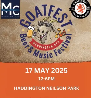 Goatfest 2025 - Haddington Beer & Music Festival | Data Thistle