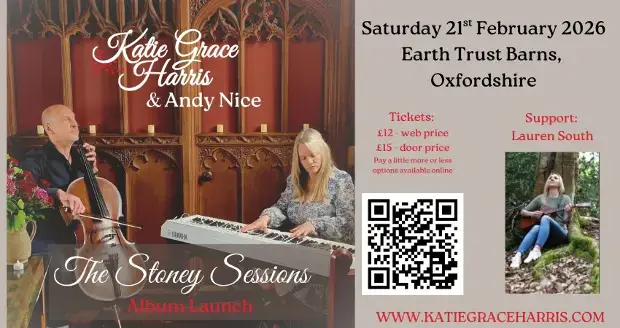 Andy Nice Katie Grace Harris and Andy Nice - Album Launch @ Earth Trust Barns at ...