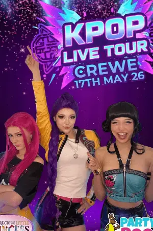 Kpop Live Tour CREWE - Family Event - Hosted By Party Roo & PLPP