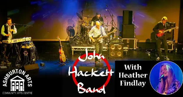 John Hackett Rocker John Hackett Band With Heather Findlay at Ashburton Arts Centre